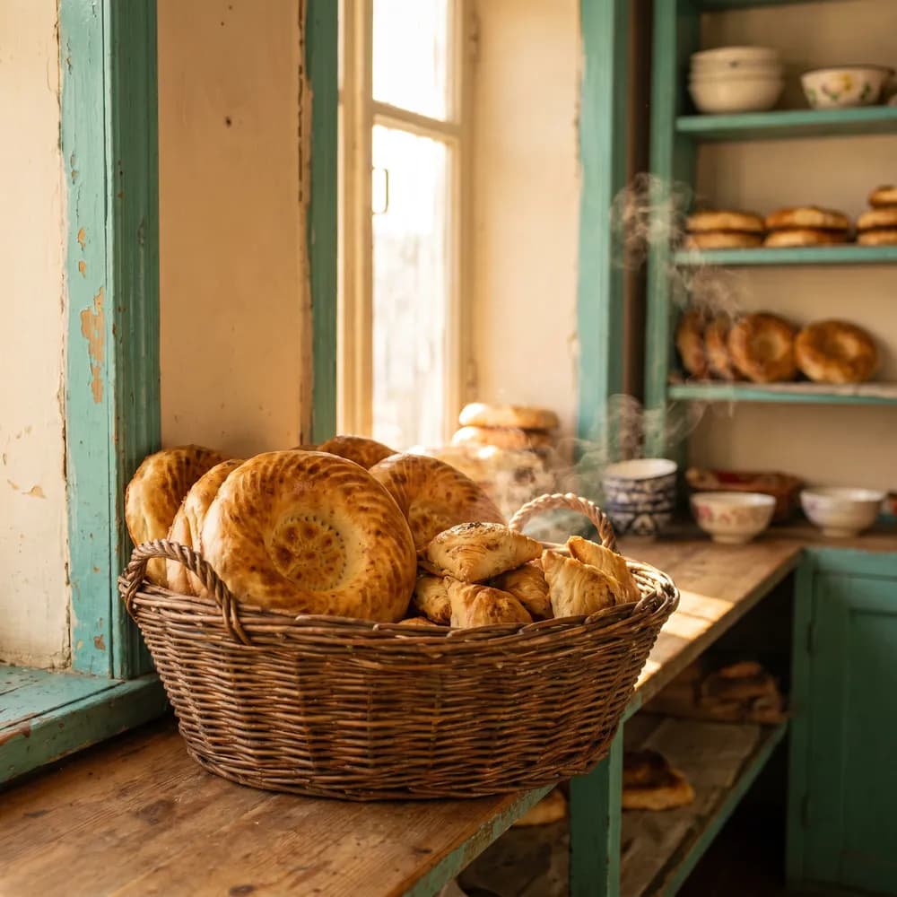 Fresh bread bakery